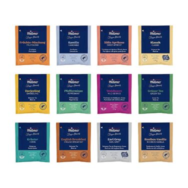 Подарочный набор чая Classic Moments, 180 чайных пакетиков 12 разных сортов Meßmer