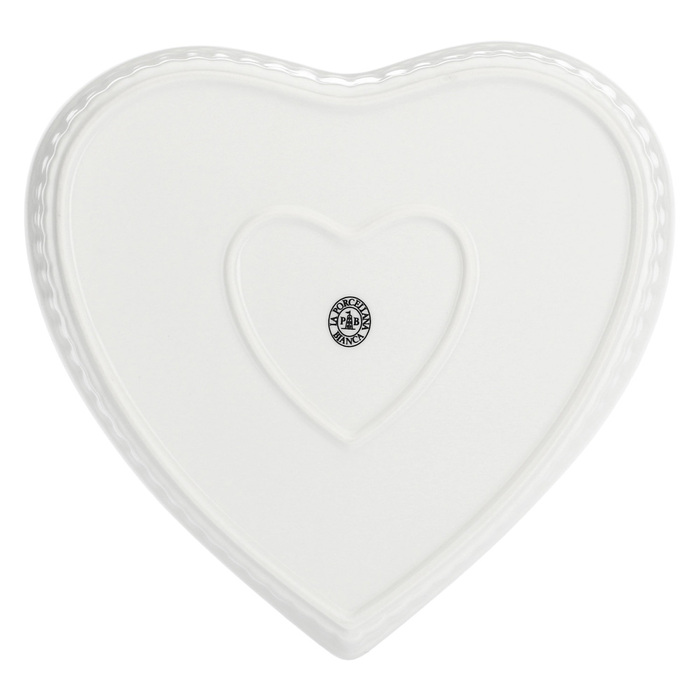Форма для випікання HEART La Porcellana Bianca CUPIDO, порцеляна, 25 х 24 см