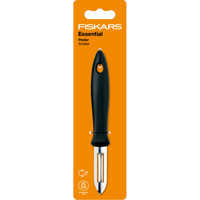 Ніж для чищення (овочечистка) Fiskars Essential 6 см (1065585)