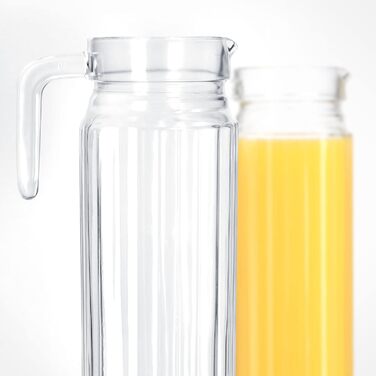 Скляний глечик з міцного скла 1,1 л KADAX