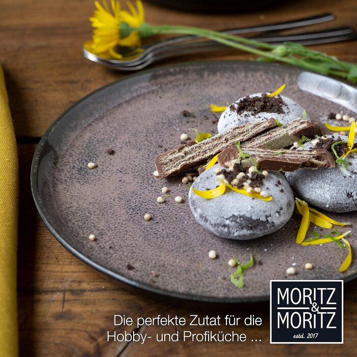 Набір посуду Moritz & Moritz VIDA з 18 предметів 6 осіб Елегантна тарілка, виготовлена з високоякісної порцеляни набір посуду, що складається з 6 обідніх тарілок, 6 десертних тарілок, 6 тарілок для супу (набір посуду з 36 предметів)