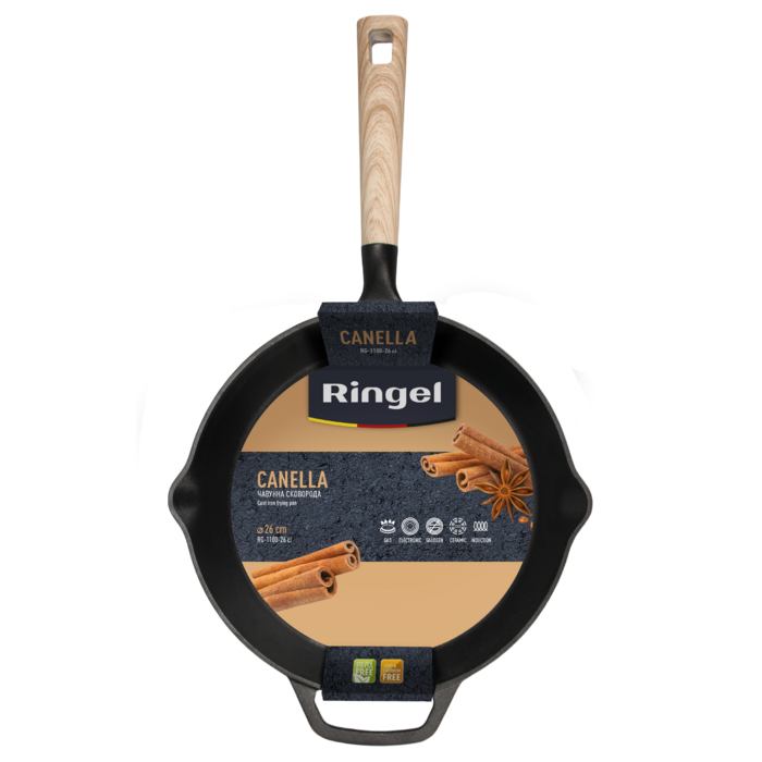 Сковорода чугунная Ringel Canella 26 см (7135993)