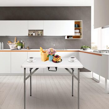 Складаний кемпінговий стіл 86 х 86 х 73,5 см Bonnlo