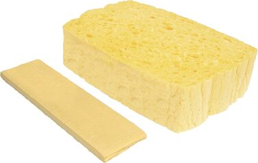 Набор губок для мытья 10 шт. 13,5 x 9 x 3,7 см желтый Spontex