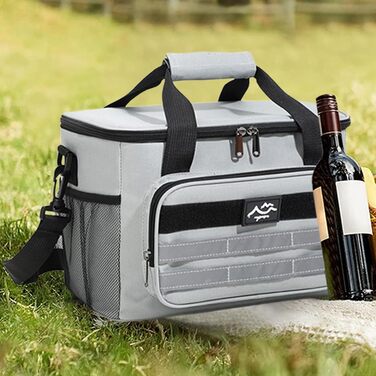 Термосумка для кемпінгу сіра Generisch