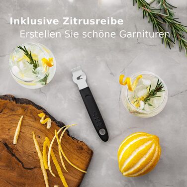 Набір для коктейлів преміум-класу 12 предметів білий BarDeluxe