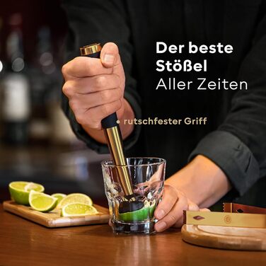 Набір для коктейлів преміум-класу 12 предметів BarDeluxe