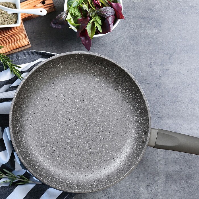 Сковорідка для смаження Fissman GREY STONE 28x5 см (4971)