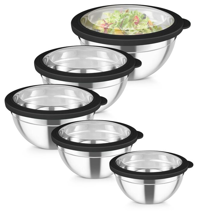 Набір мисок для змішування 5 шт Homikit