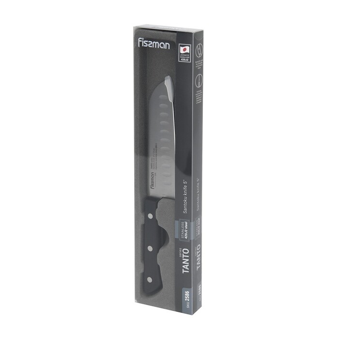 Ніж сантоку Fissman TANTO 13 см 3Cr13-420J2 сталь (2586)