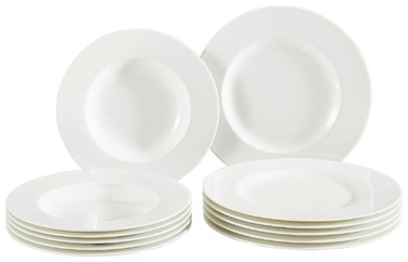 Набор тарелок на 6 персон, 12 предметов белый Noblesse by Villeroy & Boch