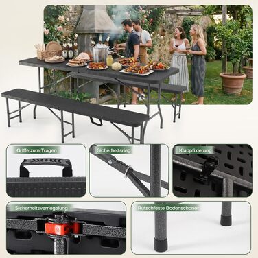 Складной набор мебели для кемпинга Sekey