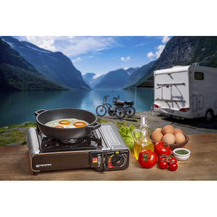 Портативная газовая плита 1900 Вт Nomade Kemper