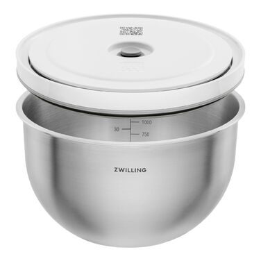 Миска з вакуумною кришкою 18 см, нержавіюча сталь Fresh & Save Zwilling