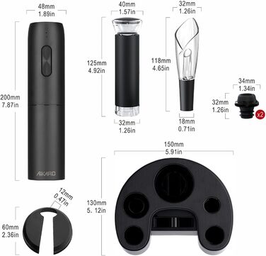 Електричний відкривач для вина AIKARO