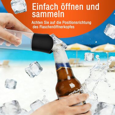 Відкривачка для пляшок з контейнером для кришечок AMIPOW