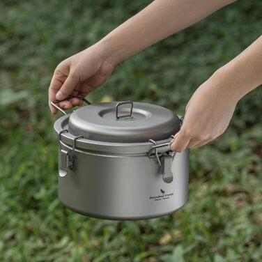 Ультралегкий титановий туристична каструля 3,2 л Boundless Voyage
