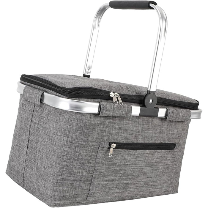 Термосумка для кемпинга серая Jesscasday