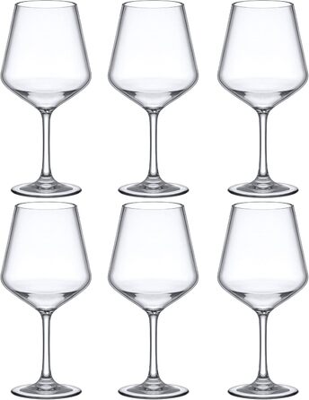 Набір з 6 келихів 400 мл Amazing Abby