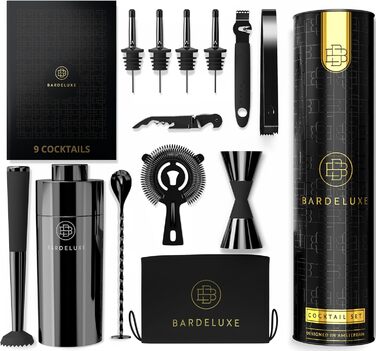 Набір для коктейлів преміум-класу 12 предметів BarDeluxe