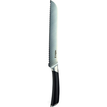 Ніж для хліба Zyliss E920268 Comfort Pro, німецька нержавіюча сталь, чорна ручка, кухонний ніж, можна мити в посудомийній машині, гарантія 25 років