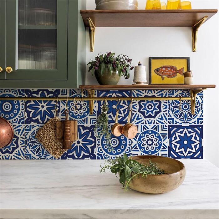 Наклейки на плитку 20 x 20 см 12 шт RMJCXYS