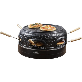 Купол для маленьких пицц (Ø 10 см), с керамическим куполом, время приготовления ок. 12-15 минут, мощность 1150 Вт, цвет черный (6 человек)