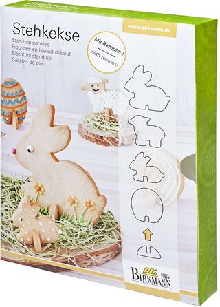 Набір форм для печива у вигляді тварин, 4 предмета, RBV Birkmann