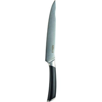 Немецкая нержавеющая сталь, черная ручка, кухонный нож, можно мыть в посудомоечной машине, гарантия 25 лет (нож для мяса), 920268 Comfort Pro