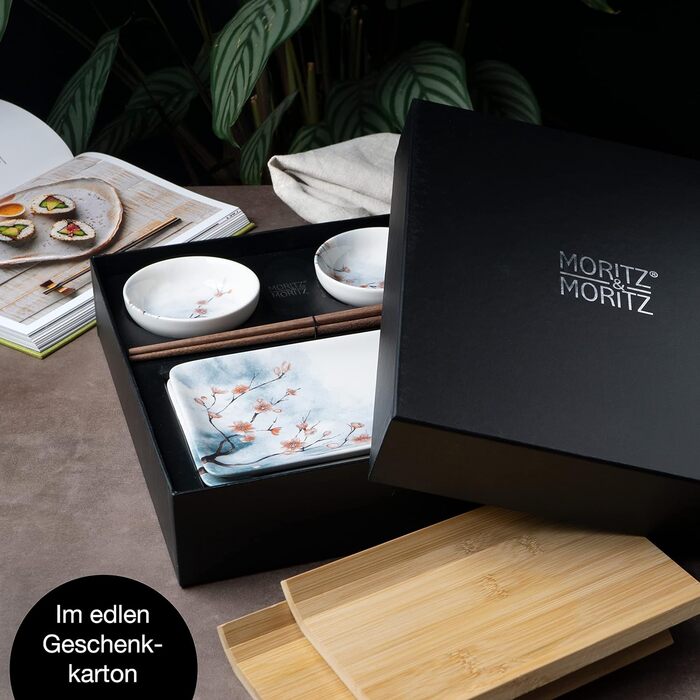 Набір посуду для суші на 2 особи, 10 предметів Moritz & Moritz
