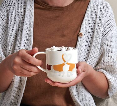 Кухоль з ручкою 0,4 л Бассет-хаунд Coppa Cats & Dogs ASA-Selection