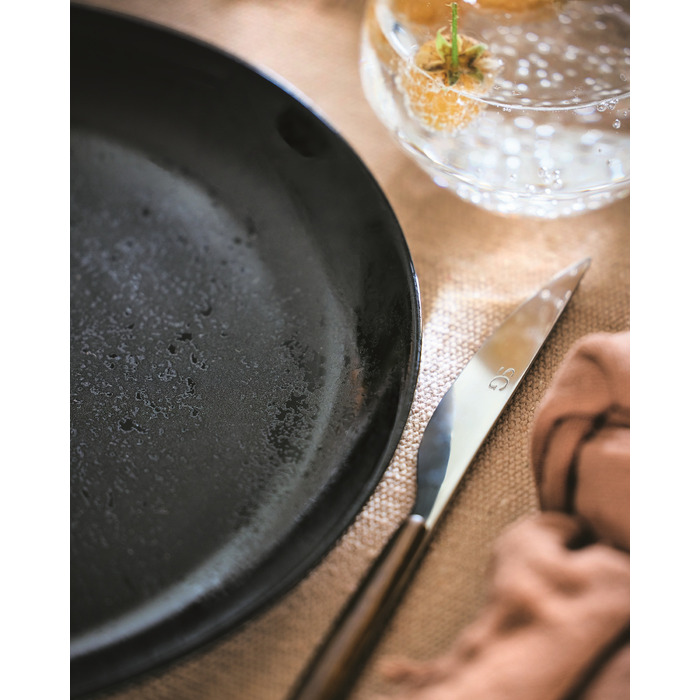 Тарілка десертна Luminarc Diana Black, 19 см (6788143)