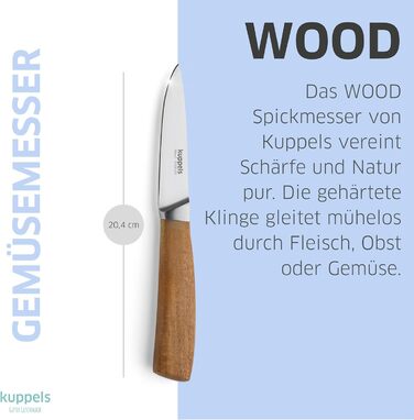 Набір кухонних ножів 3 предмета Kuppels