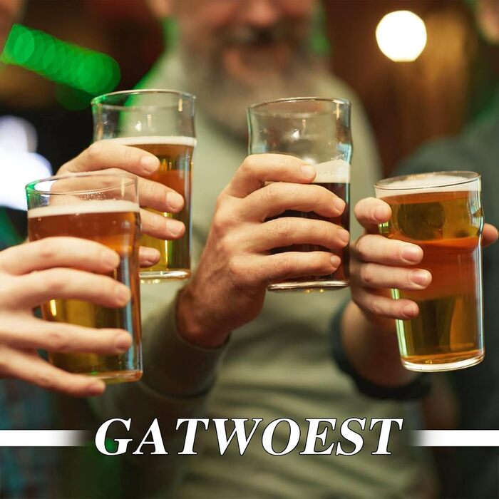 Премиальные пивные бокалы 4 шт 590 мл GATWOEST