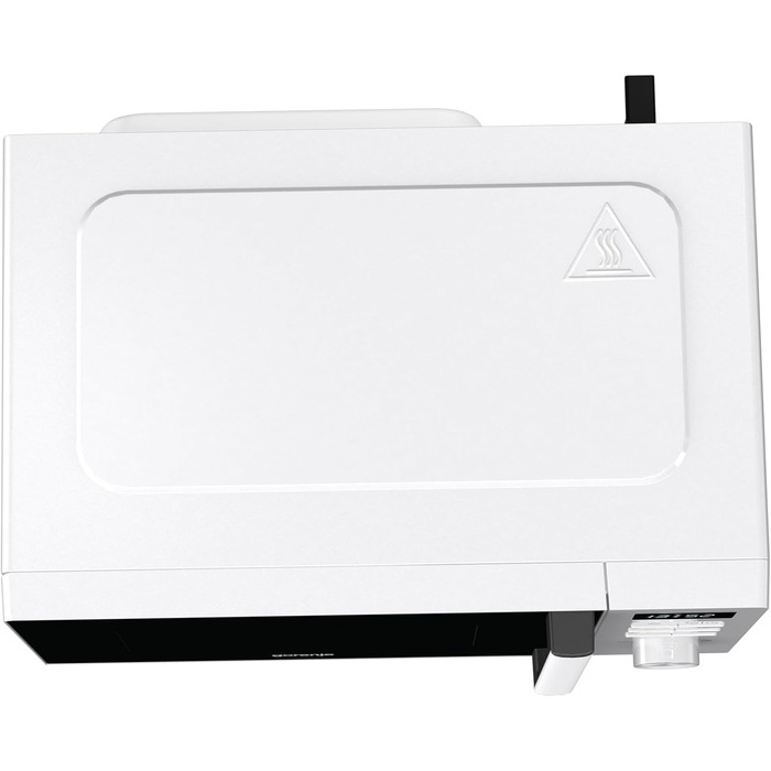 Мікрохвильова піч Gorenje MO20A3WH / 20 л / 800 Вт / AquaClean / AutoMenu / Сенсорне керування / LED дисплей / Функція розморожування / 5 рівнів потужності / Блокування від дітей / Електронна / Біла