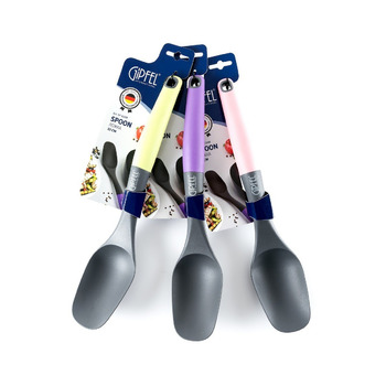 GIPFEL Ложка 33см. Колір ручки: зелений, фіолетовий, рожевий (, нейлон, ручка: PP TPR) 6348 GIPFEL