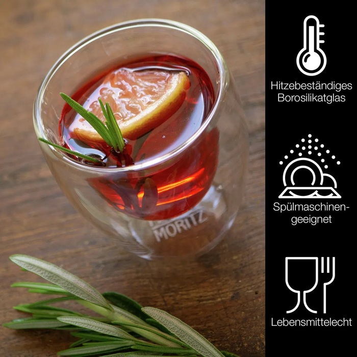 Набор из 6 термостаканов для эспрессо Barista Torino Moritz & Moritz