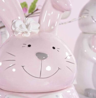 Керамічні баночки у формі кролика на Великдень Gruppo Maruccia
