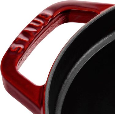 Чавунна жаровня/кокот STAUB, овал 6,7 л, (29 см, Grenadine)