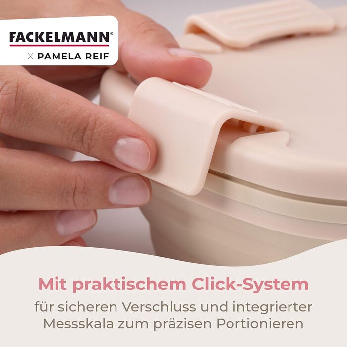 Ланч-бокс 700 мл, пастельно-бежевый Pamela Reif Fackelmann