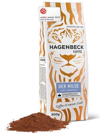 Кава - Кав&39ярня - Смажена кава - Мелені кавові зерна - 250 г - 100 арабіка - Ароматна - Традиційна кавова суміш (М&39яка, 500 г (1 упаковка))