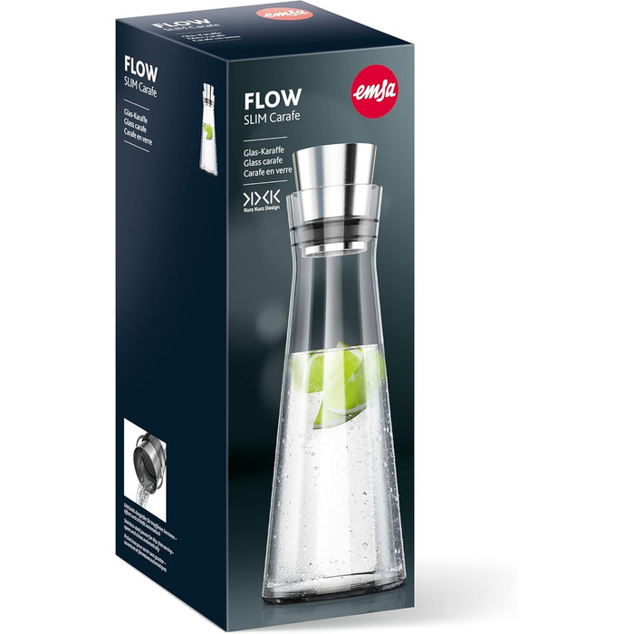 Стеклянный графин 1 л Emsa