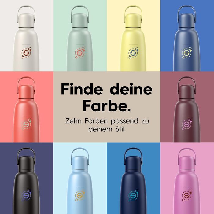 Бутылка для газированной воды 0,9 л, песочно-бежевая Fizz & Go SodaStream