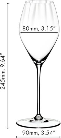Набор из 2 бокалов для шампанского 375 мл, Performance Riedel