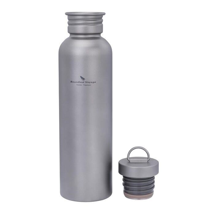 Титановая бутылка для воды для кемпинга 750 мл Boundless Voyage