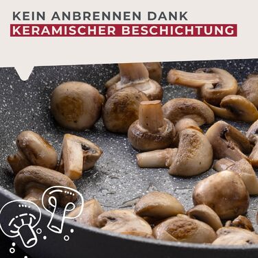 Сковорода 28 см з керамічним покриттям Cosmo Fackelmann