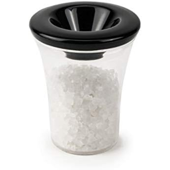 Електричний млин для перцю млин для солі Elis Sense u'Select 20 см перець кам'яна сіль піддон - 6 попередньо встановлених помелів - Виготовлений з нержавіючої сталі (соляний млин)
