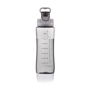 Пляшка для води Ardesto Purity, 800мл, пластик, сірий
