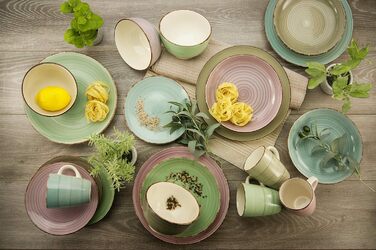 Набір посуду на 4 персони, 16 предметів, Bella Casa Creatable