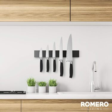 Підставка для ножів з магнітною смугою, Romero Living